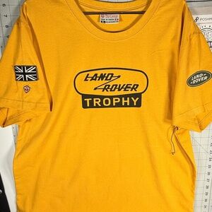 LAND ROVER®/RED CANOE®  |  YELLOW T  |  MENS-L  |  NEW  |